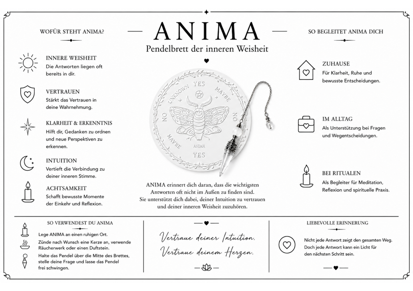 Pendelbrett "Anima"