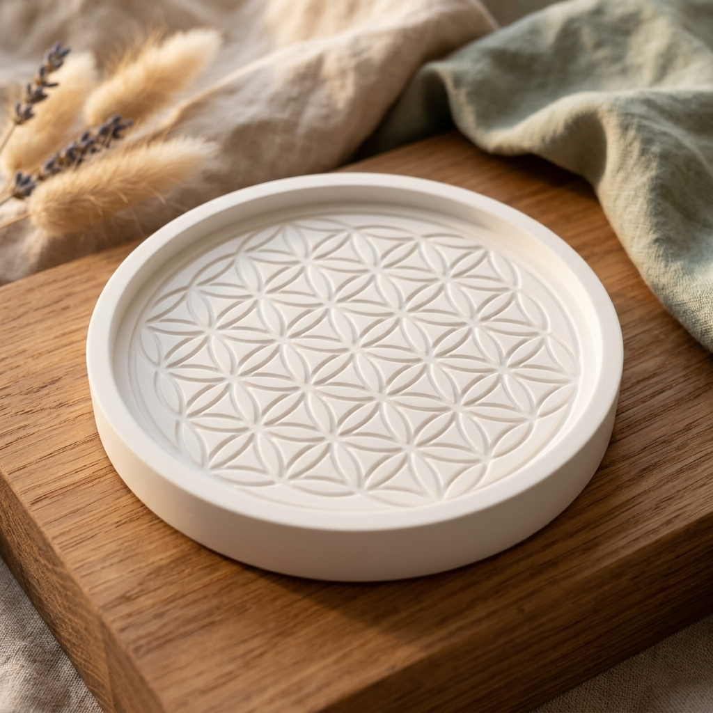 Ritualtablet Lebensblume (klein)