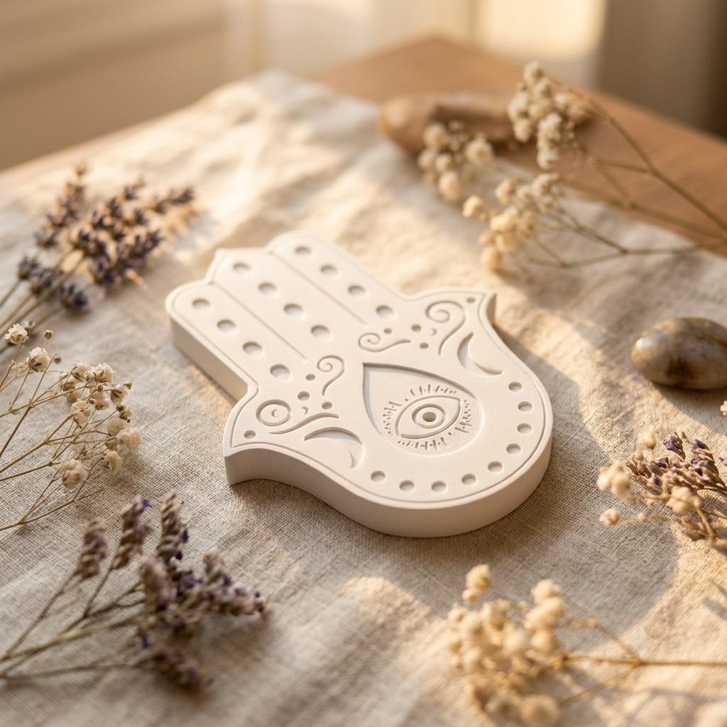 Räucherstäbchenhalter "Hamsa"