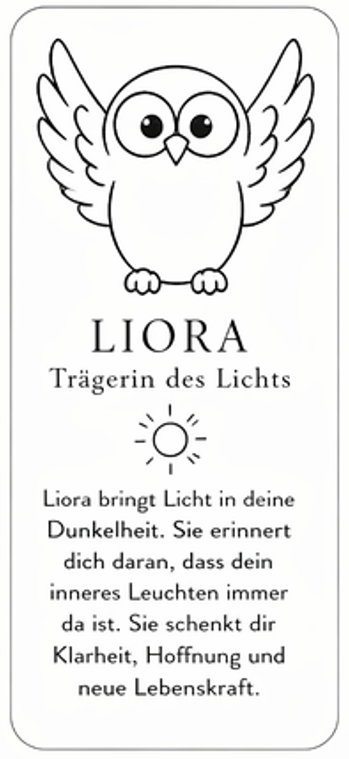Duftstein Eule "LIORA" in Dose