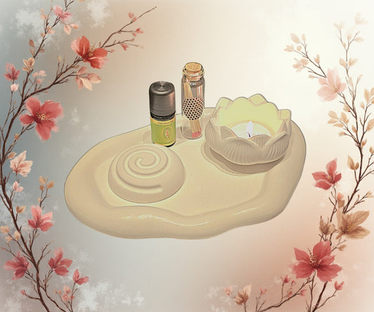 Ritual-Set „Lotus – Licht · Duft · Einkehr“